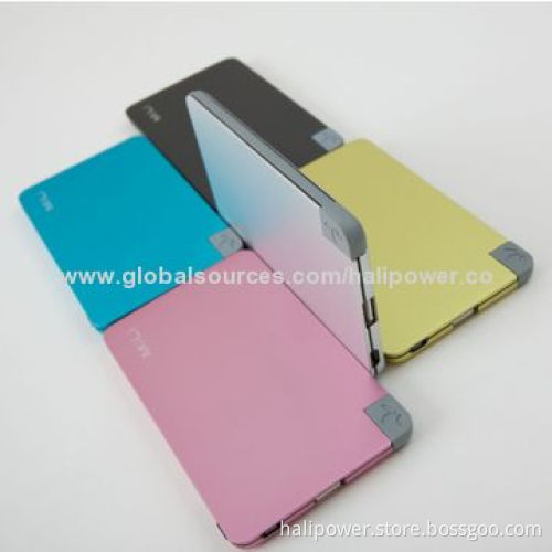 10,000mAh Capacity Ultra-thin Power Bank for Smart Phone